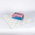 Satom Upscale Clear Backgammon Game Board  Acrylic Chess Set Tournament
